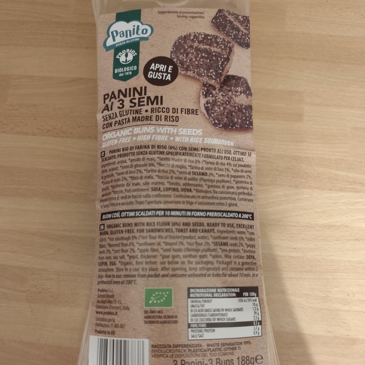 photo of Panito Panini ai 3 semi shared by @eleonorascriva on  28 May 2025 - review