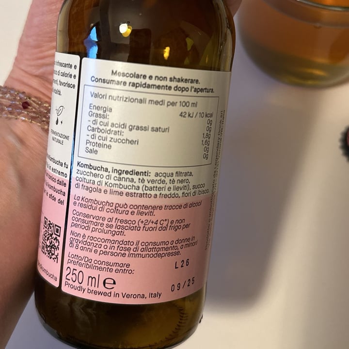 photo of Legend kombucha Strawberry fields shared by @babette on  07 Feb 2025 - review