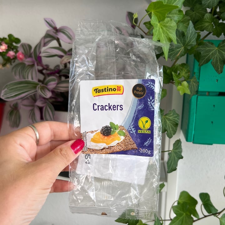photo of Tastino crackers High Protein shared by @nicole- on  19 Sep 2023 - review