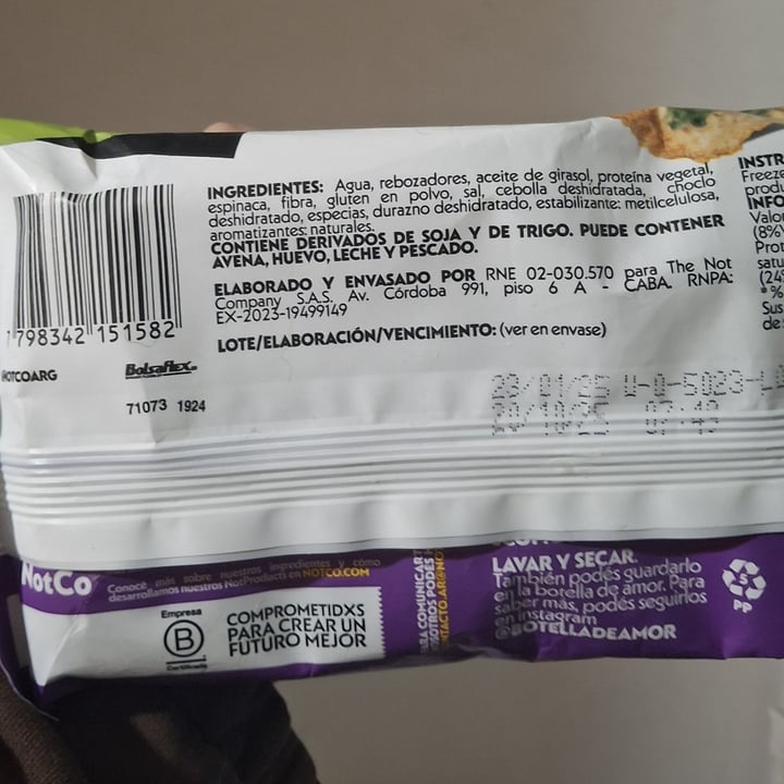 photo of Not chicken rellena con espinaca Not chicken rellena con espinaca shared by @nuriagenequilis on  25 Sep 2025 - review