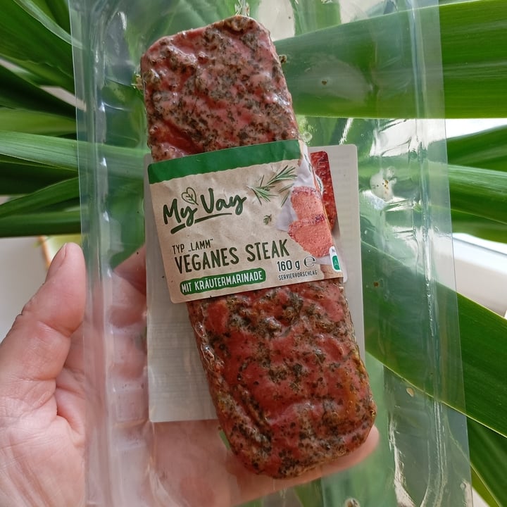 photo of MyVay Veganes Steak mit Kräutermarinade shared by @gwenda on  06 May 2024 - review