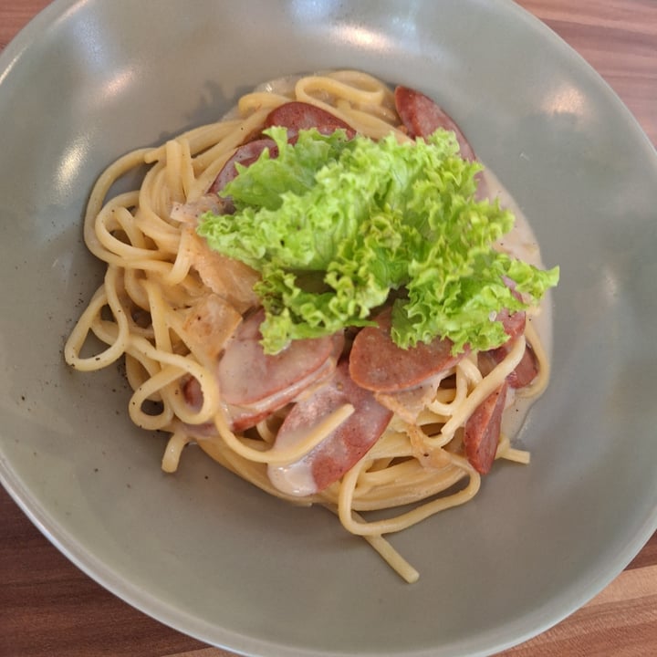photo of WellSmoocht Creamy Chick’n Linguine shared by @veganspicegirl on  06 Oct 2025 - review