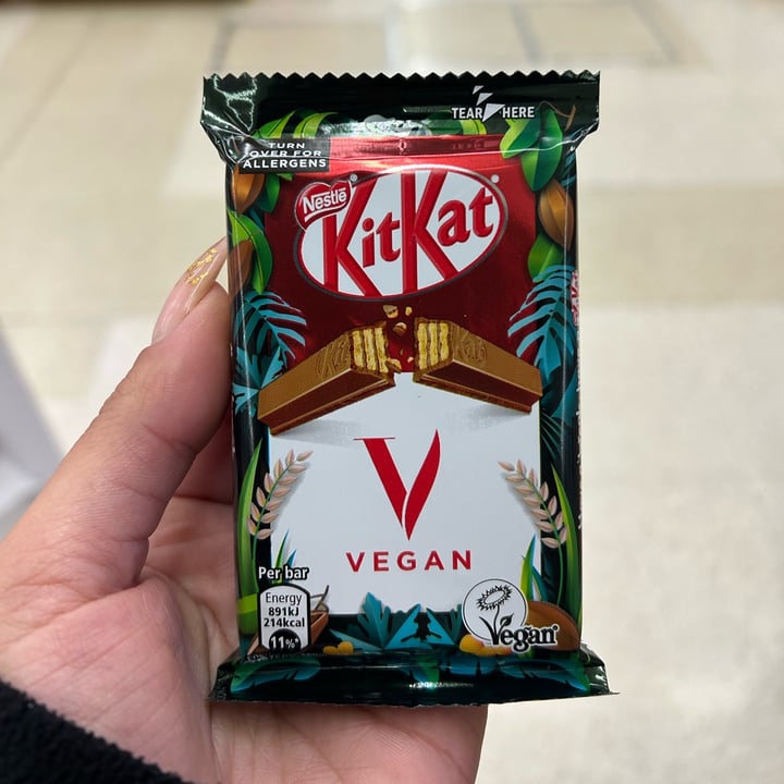 photo of Kitkat Kit Kat Vegan shared by @federego77 on  25 Nov 2023 - review