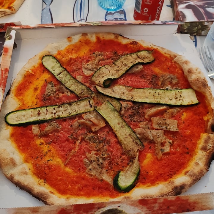 photo of Residenza Ristorante Pizzeria "Lo Scoiattolo" Marinara con porcini e zucchine shared by @cristina-sordi on  06 May 2024 - review