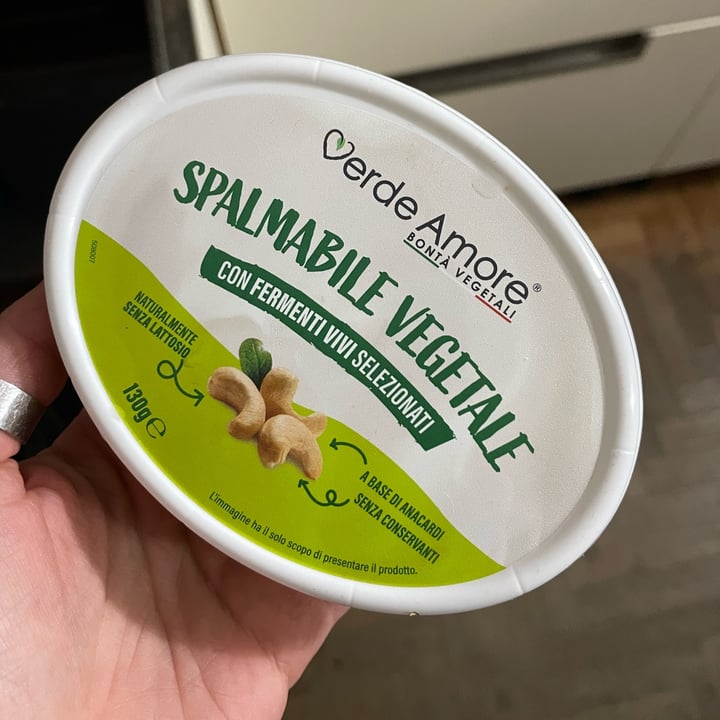 photo of Verde Amore Lo spalmabile vegetale shared by @occhiverdinelmirino on  12 Sep 2025 - review