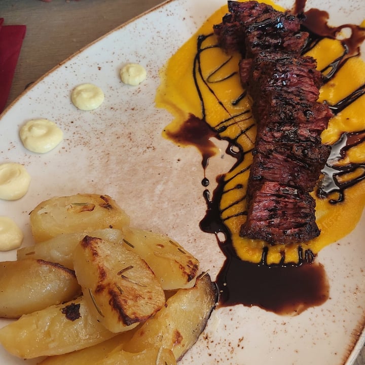 photo of Rifugio Romano Tagliata vegan Con Riduzione Al Montepulciano shared by @fedepooh on  12 May 2024 - review