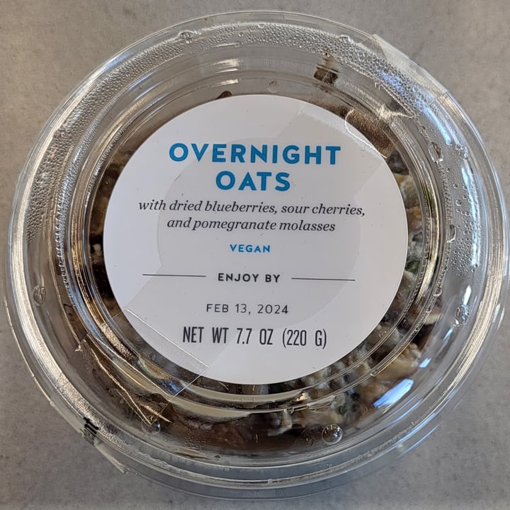 photo of Blue Bottle Coffee overnight oats shared by @socalvegan on  10 Apr 2024 - review