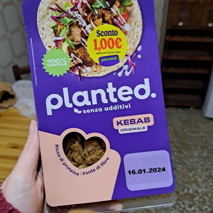 photo of Planted Planted kebab original shared by @francesca237 on  09 Jan 2024 - review