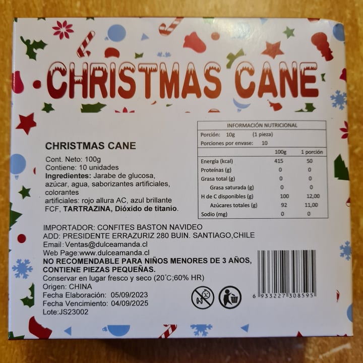 photo of Dulce Amanda Christmas Cane shared by @kirara152 on  24 Dec 2023 - review