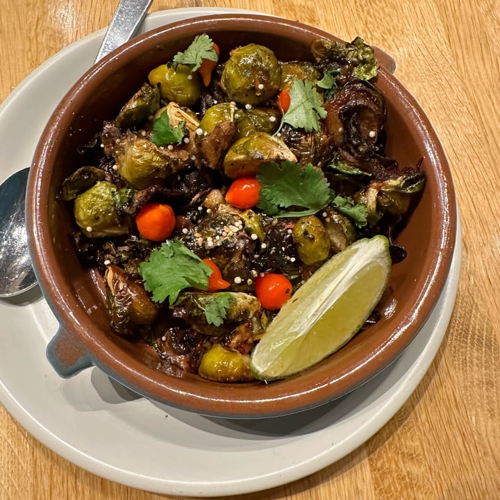 photo of True Food Kitchen Roasted Brussels Sprouts shared by @yrayburn on  06 Jan 2024 - review