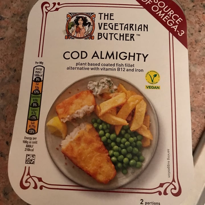 photo of The Vegetarian Butcher Cod Almighty shared by @scottye on  02 May 2024 - review