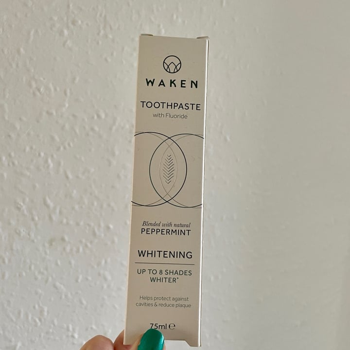 photo of Waken Whitening Toothpaste shared by @rebeccag on  28 Jan 2024 - review