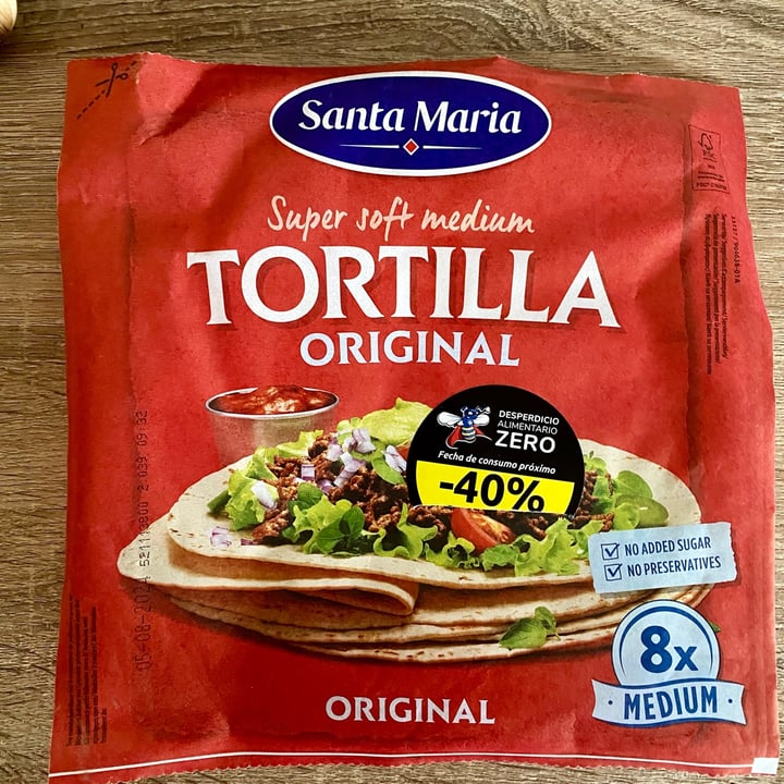 photo of Santa Maria Tortilla Tortilla shared by @rebevegana on  06 Aug 2024 - review
