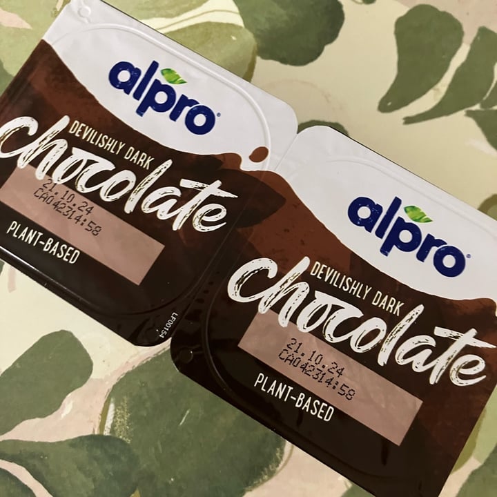 photo of Alpro Devilishly Dark Chocolate Plant-based Dessert shared by @isabellag on  09 May 2024 - review