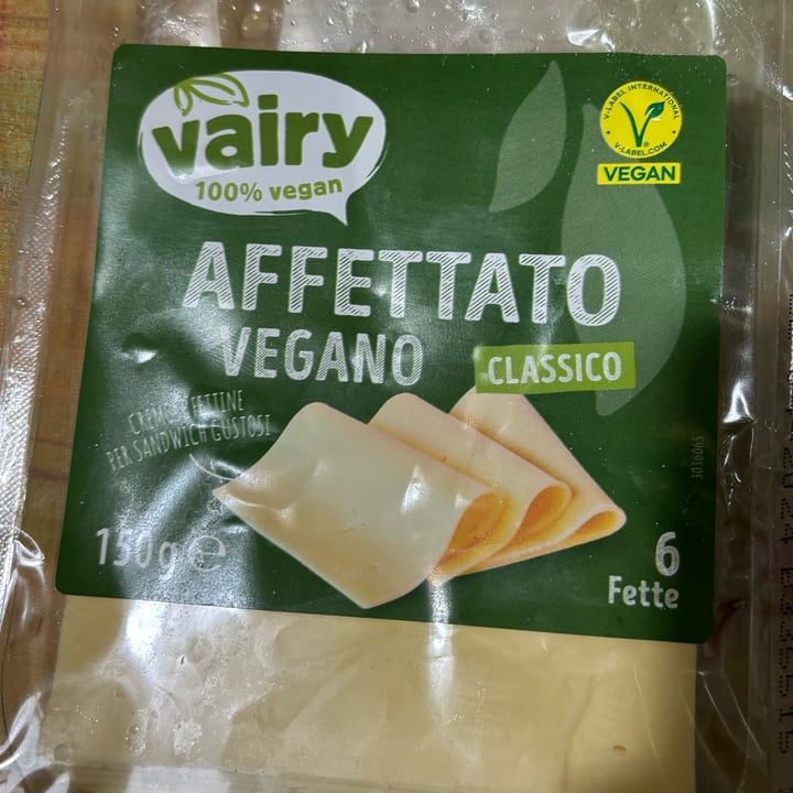photo of Vairy affettato vegano shared by @fabrizio71 on  19 Mar 2024 - review