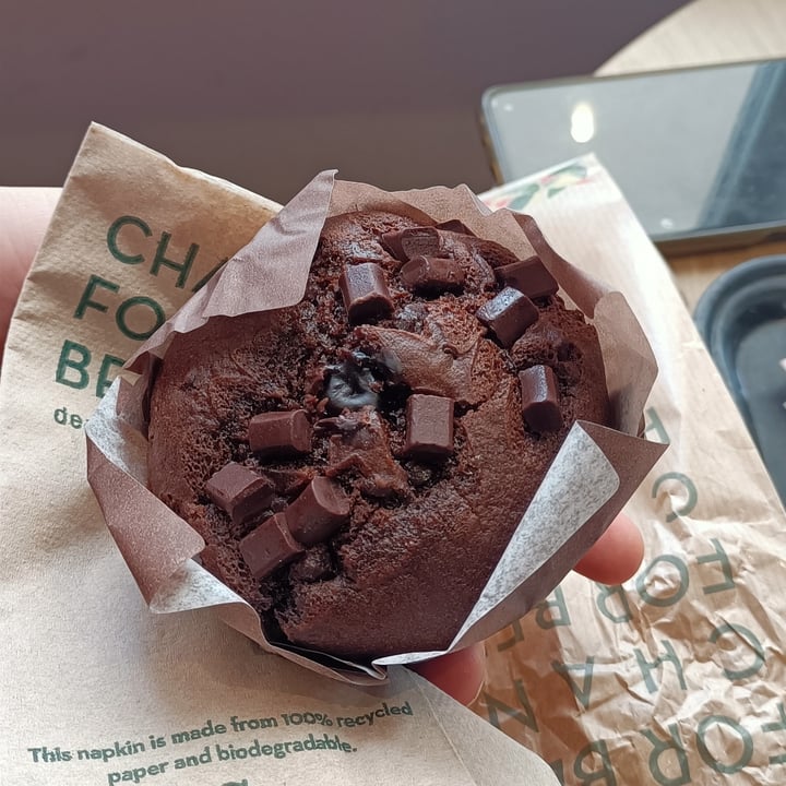 photo of dean&david Vegan Chocolate Muffin shared by @valeriedarkblue on  18 Aug 2023 - review