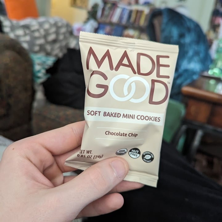 photo of Made Good mini soft cookies shared by @kornclown7 on  27 Jan 2024 - review