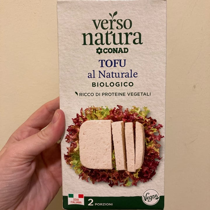 photo of Verso Natura Conad Bio  Tofu Al Naturale Biologico shared by @ninaintheblue on  02 Jun 2024 - review