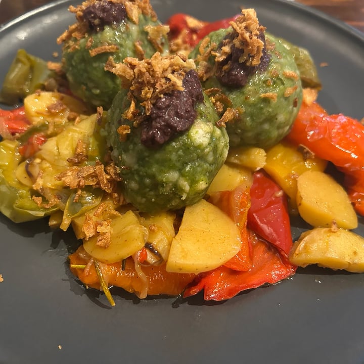 photo of SANKTANNAS / alpine eatery South Tyrolean spinach dumplings shared by @schandra on  10 Oct 2025 - review
