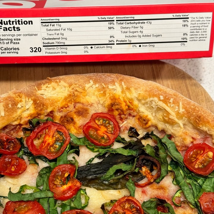 photo of Blackbird Foods Pizza Margherita shared by @berryveganplanet on  20 Apr 2024 - review