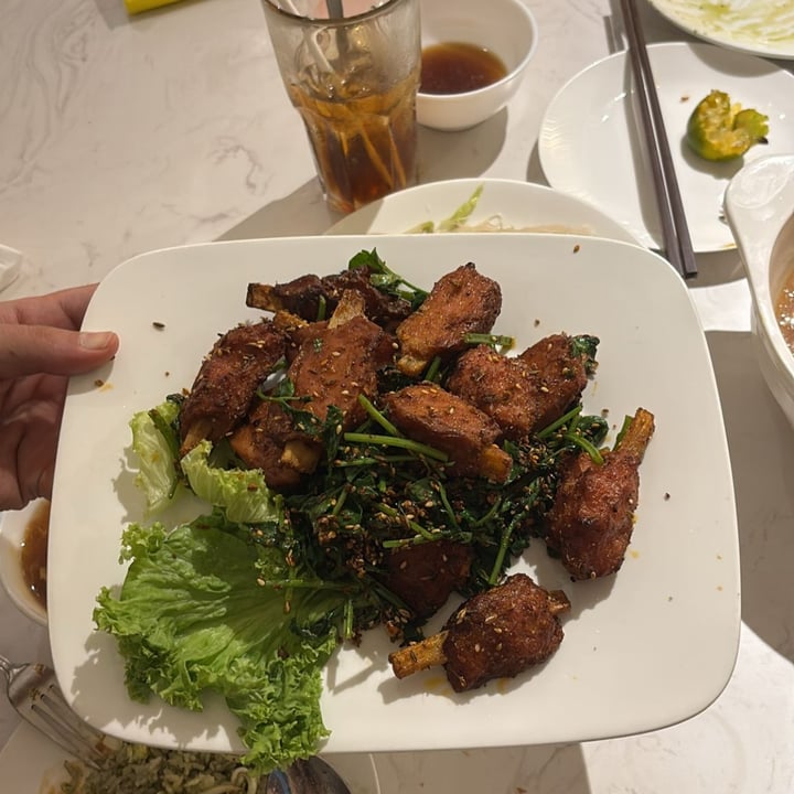 photo of Green on Earth Vegetarian Cafe Cumin pork Ribs shared by @zarreen on  10 Oct 2025 - review