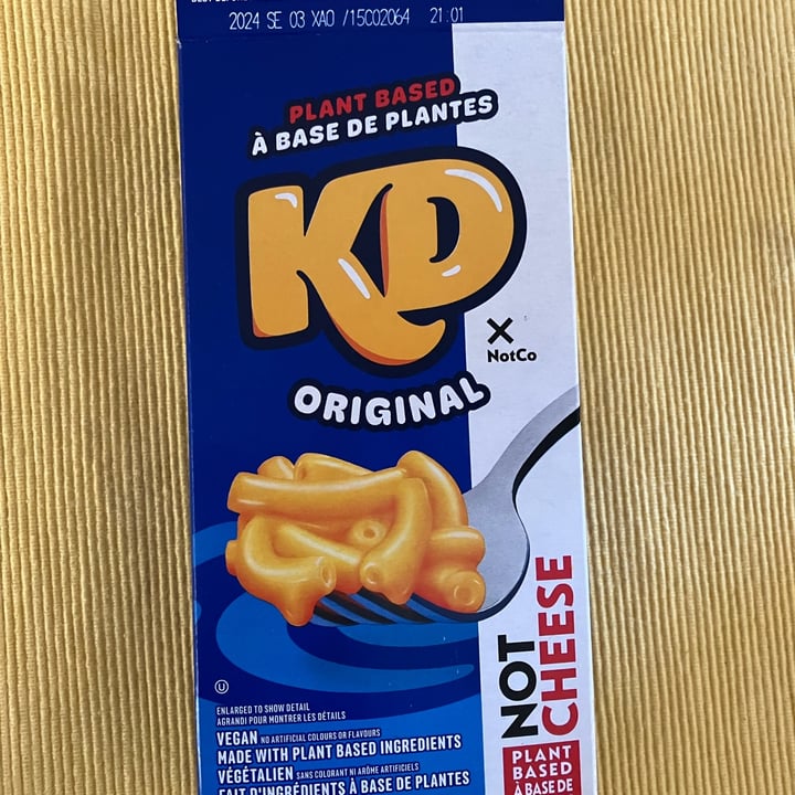 photo of Kraft mac & cheese by NotCo shared by @sunflowermichelle on  25 Mar 2024 - review