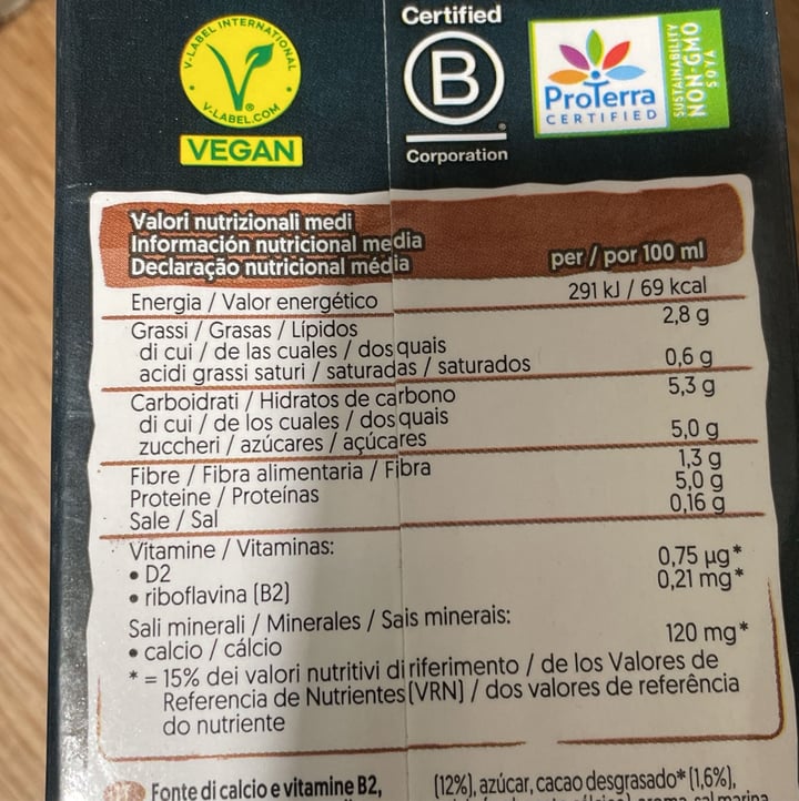 photo of Alpro plant protein 50gr chocolate flavour shared by @barbargo on  30 Jan 2024 - review