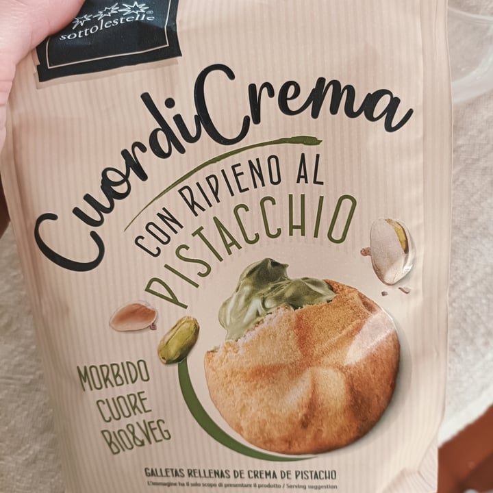 photo of Sottolestelle Cuordicrema Con Ripieno Al Pistacchio shared by @aribes on  09 Feb 2024 - review