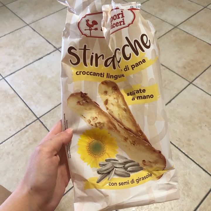 photo of Sapori & Piaceri Stiracche croccanti lingue di pane shared by @annapaolaserio on  23 Jun 2024 - review