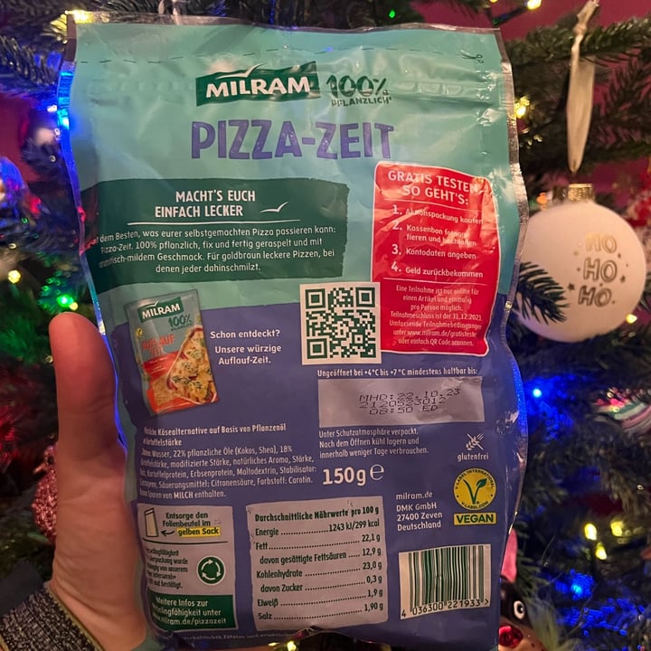 photo of Milram Pizza Zeit shared by @anneeinhorn on  25 Dec 2023 - review