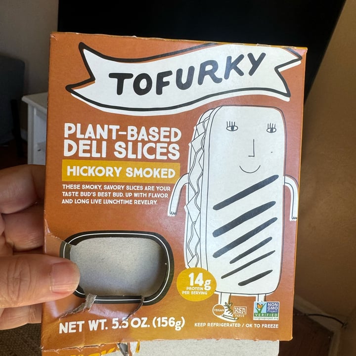 photo of Tofurky Plant Based Deli Slices Hickory  Smoked shared by @helke on  01 Sep 2024 - review