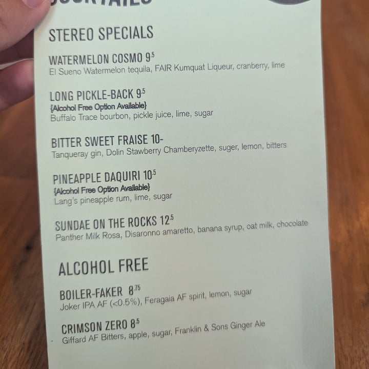 photo of Stereo Pineapple Daiquiri shared by @bethany777 on  22 Jun 2025 - review