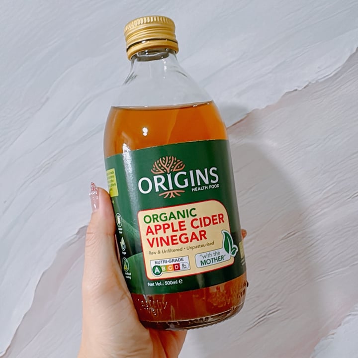 photo of Origins organic apple cider vinegar shared by @veggiexplorer on  12 Feb 2024 - review