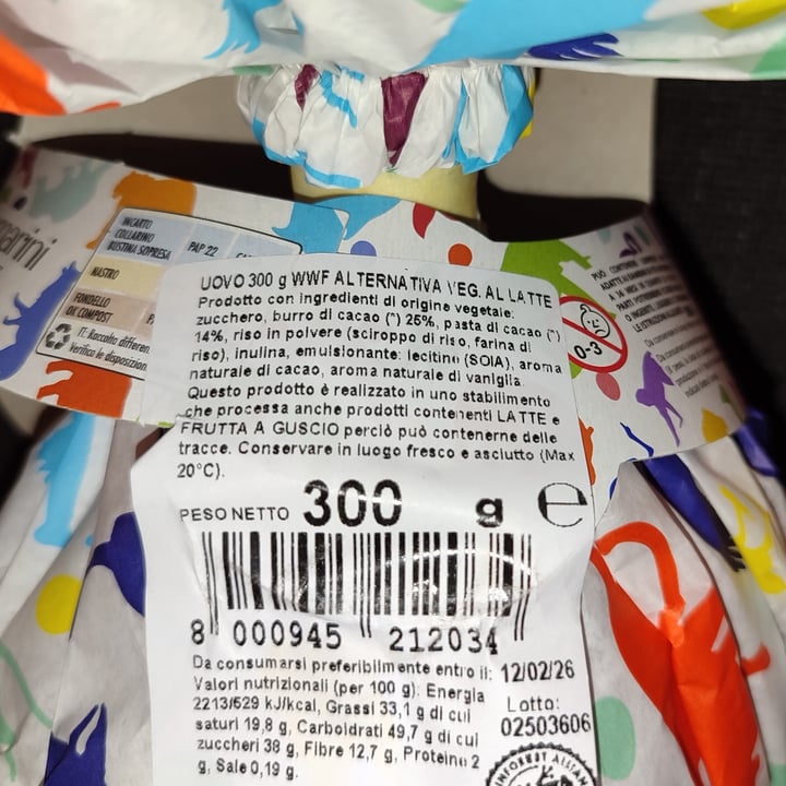 photo of WWF Uova di pasqua al cioccolato fondente shared by @marty3110 on  20 Apr 2025 - review