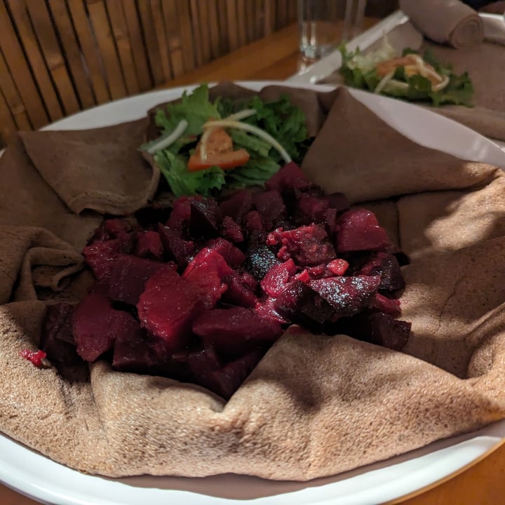 photo of Selam Restaurant - Selam Vegan Beet Potato shared by @shaynak112 on  30 Dec 2023 - review