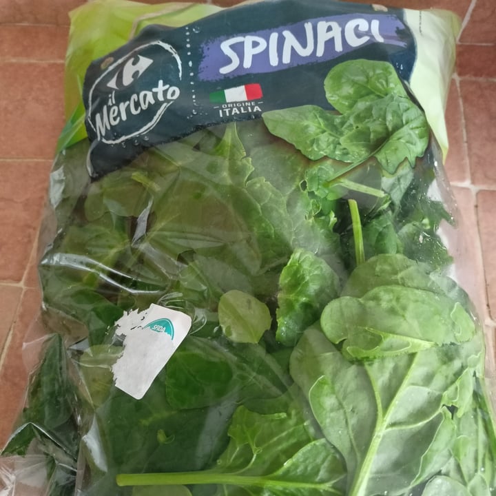 photo of Carrefour Spinaci Freschi shared by @martadot on  07 Feb 2024 - review