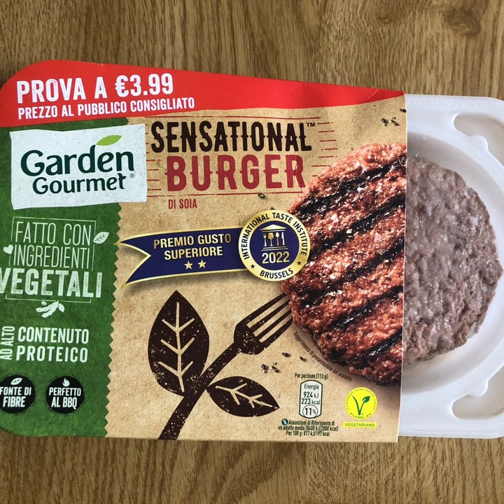 photo of Garden Gourmet sensational burger BBQ shared by @marb on  09 Oct 2023 - review