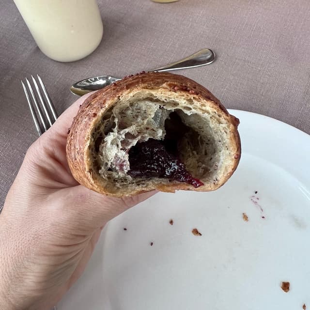 Photo of the dish “brioche frutti di bosco”