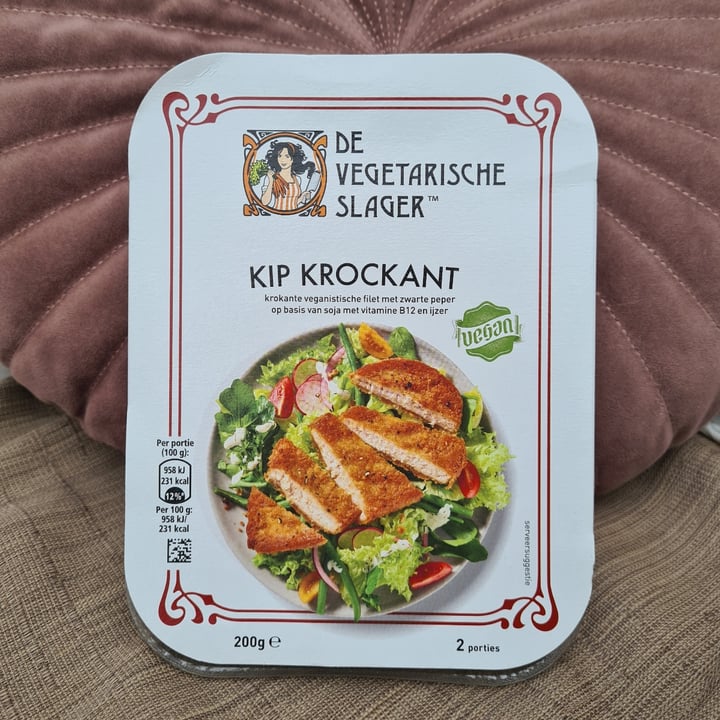 photo of De vegetarische slager kip krockant shared by @ishara- on  23 Mar 2024 - review