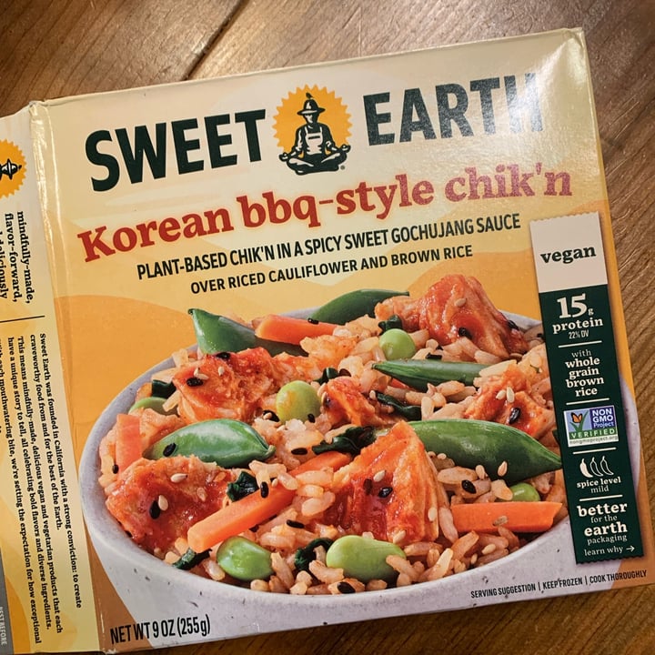 photo of Sweet Earth Korean BBQ Chik’n shared by @roserose on  30 Nov 2023 - review