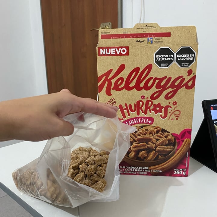 photo of Kellogg's Cereal Sabor Churros shared by @marynasalas on  08 Dec 2023 - review