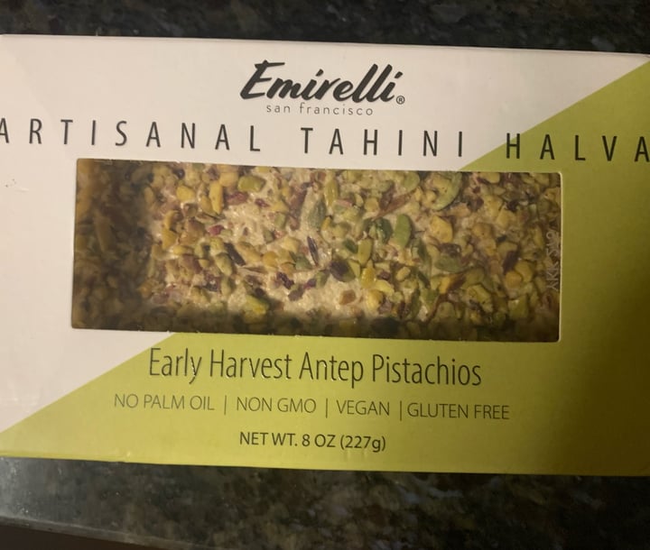 photo of Emirelli san francisco Artisanal Halva - Early Harvest Antep Pistachios shared by @rochi09 on  29 Aug 2025 - review