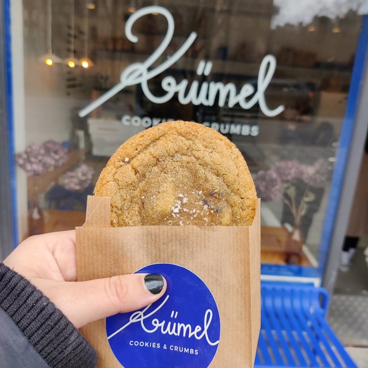 photo of Krümel Cookies & Crumbs lavender orange crumb shared by @enkelvegan on  21 Apr 2024 - review