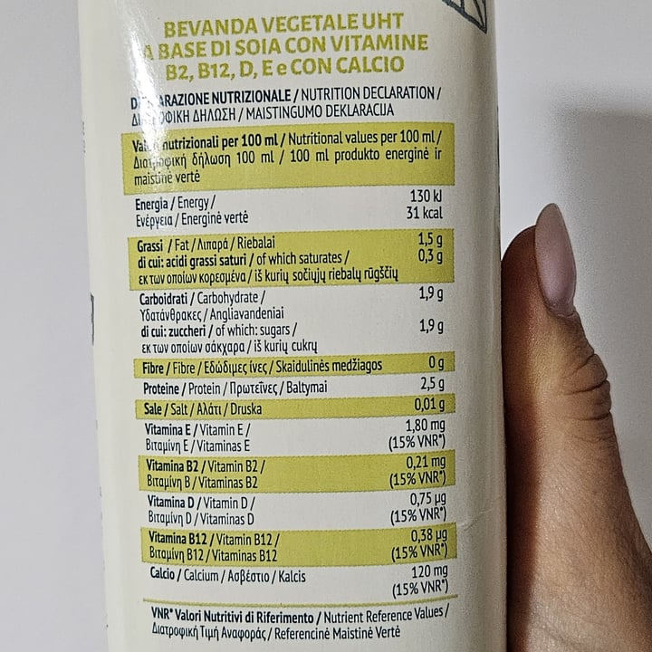 photo of Granarolo Bevanda Di Soia shared by @angelarusso on  12 Jul 2025 - review