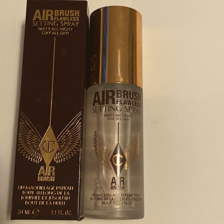 photo of Charlotte Tilbury Airbrush Flawless Setting Spray shared by @ema79 on  04 Sep 2024 - review