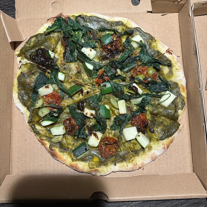 photo of Suma Restaurant Vegan Pesto Pizza shared by @lavanyak on  10 Jul 2025 - review