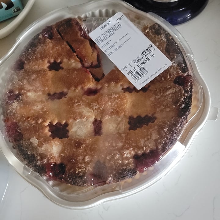 photo of Costco Cherry Pie shared by @joyfullforgood on  24 Jul 2024 - review