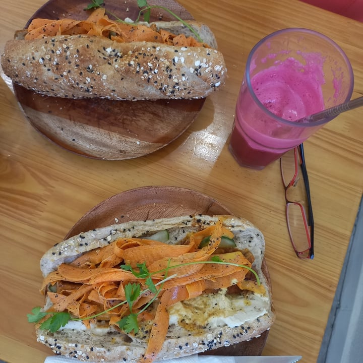 photo of KURUMI - Healthy Vegan Desserts & Food Sandwich with Smoked Tofu shared by @rima on  19 Feb 2024 - review