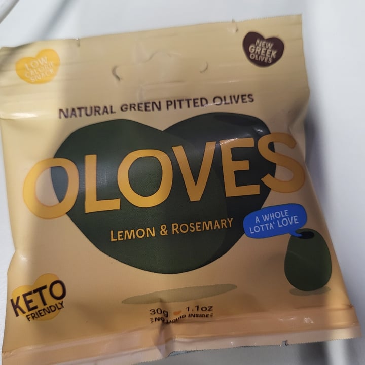 photo of Oloves Lemon & Rosemary Green Pitted Olives shared by @c1ntia on  17 Sep 2024 - review