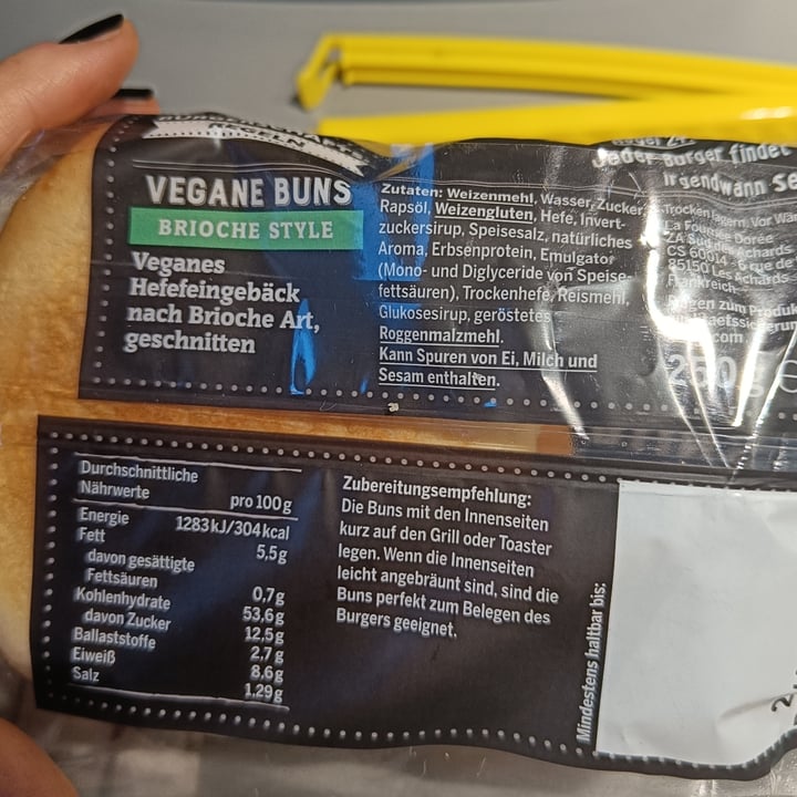 photo of Butcher's burger Vegane Buns shared by @selbsthenker on  16 Oct 2023 - review